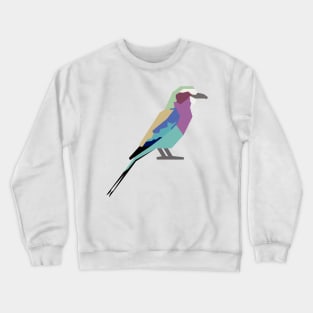 Graphic Nature - Lilac breasted Roller Crewneck Sweatshirt